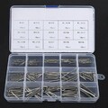 150tlg.Splinte Sortiment Splint Set Sicherungssplinte Sicherungsstifte Gerade