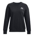 UNDER ARMOUR Sweatshirt 'Women UA Essential Fleece Top' - schwarz - M