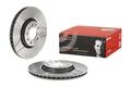 2 x BREMBO 09.9369.75 Bremsscheibe für BAIC,BAIC BJEV,OPEL,SAAB,VAUXHALL