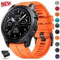 Silikon Quick Fit Armband für Garmin Fenix E/8/7/7X 6/6X/5/5X Plus Epix Pro Gen2