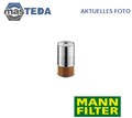 PF 1050/1 N MOTOR ÖLFILTER MANN-FILTER FÜR MERCEDES-BENZ T1,SALOON,KOMBI