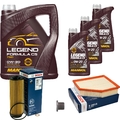 BOSCH Inspektionspaket 8 L MANNOL 0W-20 Legend Formula C5 für BMW 5er Touring