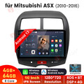 Autoradio Für Mitsubishi ASX 2010-2016 Carplay RDS Android13 GPS Navi 4G+64G DAB
