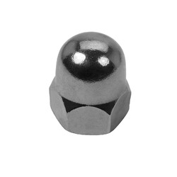 Hutmutter Edelstahl DIN 1587 hohe Form A2 V2A Muttern M3-M24 HutmutternSchrauben-Niro® - Profiqualität vom Fachhändler!