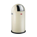 Wesco Mülleimer Pushboy 50 Liter Abfallsammler Müllsammler Abfalleimer Mandel