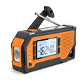 Tragbare Solar, Notfall Radio mit Kurbel, Dynamo AM FM Radio SOS Alarm mit LED 