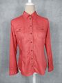 ♡ EDC by ESPRIT Bluse ♡ Damen Gr. S/36 rot Hemd classic casual business Party
