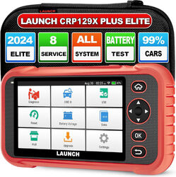 2024 Launch CRP129X Plus KFZ OBD2 Diagnosegerät Auto Scanner ALLE SYSTEM TPMS
