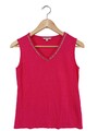 COMMA Trägertop Damen Top Gr. DE 34 pink Casual-Look