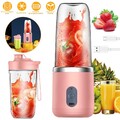 400ml Portable Blender Smoothie Maker USB Standmixer Mini Mixer to go für Sport