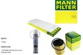 MANN Filterpaket Liqui Moly Klima-Reiniger für Opel Corsa B 1.0i 12V 1.2i 16V