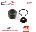 RADLAGERSATZ RADLAGER SATZ PAAR HINTEN FEBI BILSTEIN 19183 2PCS P NEU