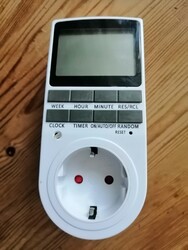 Digitale Zeitschaltuhr Steckdosen Timer Wochenzeitschaltuhr 24Std 10Prog. 3680W