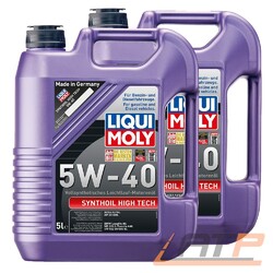 2x 5 L = 10 LITER LIQUI MOLY SYNTHOIL HIGH TECH 5W-40 MOTOR-ÖL MOTOREN-ÖLDie Nr.1* für Autoteile: Top-Preis-Leistungs-Verhältnis