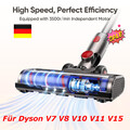 Bürste kompatibel für Dyson V7, V8, V10, V11, V15 Staubsauger mit 4-LED NEU DE