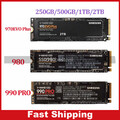 SAMSUNG SSD 970EVO Plus/980/990 PRO 250GB 500GB 1TB PCIe 3.0×4 NVMe M.2 Lot