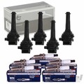5x SKV ZÜNDSPULE + BERU ZÜNDKERZEN passend für VOLVO C70 S60 S70 S80 V70 XC70