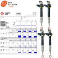 4x EINSPRITZDÜSE INJEKTOR FIAT Ducato 2.2 JTD 74 kW 6C1Q-9K546-AC 6C1Q9K546AC
