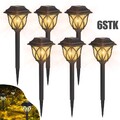 6X LED Solar Laterne Gartenleuchte Gartenlampe Solarleuchte Solarlampe Terrasse