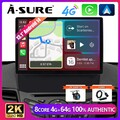 2K 13.1" Android 14 DAB+ 64G CarPlay Autoradio GPS Für Ford Fiesta VI 2009-2014