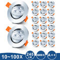 LED Einbaustrahler 3W Einbauleuchte Lampen Decken-Spots Einbauspot  Einbaurahmen