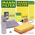 MANN-FILTER INSPEKTIONSPAKET FILTERSATZ B FÜR VW MULTIVAN BUS T5 1.9 2.5 TDI