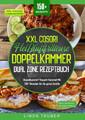 XXL Cosori Heißluftfritteuse Doppelkammer Dual Zone Rezeptbuch Linda Tauber Buch