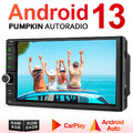 Pumpkin 7" Android 13 Carplay Autoradio GPS Navi DAB Bluetooth 4GB 64GB USB WiFi