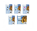 Original Epson T0711, T0715 Cheetah Tintenpatronen für SX110 DX4450 Drucker SET