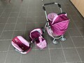 Bayer Chic 2000 Kombi-Puppenwagen Emotion All In 3in1, Brombeere