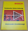 Bosch Elektronik Teil 1 Elektrik Transistor PTC NTC VDR LDR Halbleiter 1973