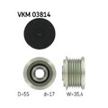 1x Generatorfreilauf SKF VKM 03814 passend für MERCEDES-BENZ