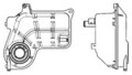 MAHLE CRT 26 000S Ausgleichsbehälter, Kühlmittel für AUDI