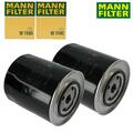 2x MANN-FILTER W 1140 FILTER ARBEITSHYDRAULIK ÖLFILTER FÜR FIAT 130 2.9L 3.2L