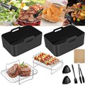 Ninja Heißluftfritteuse Zubehör Airfryer Zubehör für Ninja Foodi Dual Zone AF400