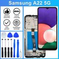 Original Samsung Galaxy A22 5G A226B LCD Display Touch Screen+Rahmen+Artefakt