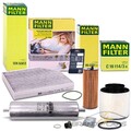 MANN-FILTER INSPEKTIONSPAKET FILTERSATZ B FÜR AUDI A4 8K B8 2.7 3.0 TDI BJ 08-12