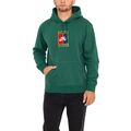 Nike Herren Fleece Hoodie grün SB Court Logo Freizeit Kapuzenpullover Sweatshirt