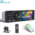 4 Zoll Autoradio FM Bluetooth Carplay MP5 Touchscreen AUX USB Single 1DIN +Kam