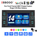 Für Ford Focus Transit MK7 S-Max DAB+ Android 14 Autoradio Carplay GPS Cam 2+64G