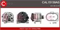 CASCO Lichtmaschine Generator LiMa ohne Pfand Brand New HQ CAL15130AS