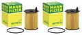 2x MANN FILTER HU716/2X Ölfilter für Citroen C3 C4 C5 Ford Mazda Peugeot Volvo