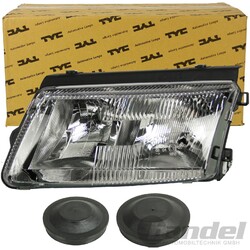 TYC HAUPTSCHEINWERFER H7/H1 LINKS FAHRERSEITE passend für VW PASSAT 3B2 3B5