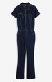 Jeans-Overall Gr. 40 Dunkelblau Denim Damen Onesie Hosenanzug Jumpsuit Neu*