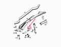 Original MERCEDES BBDC W242 A197 A207 C117 Nox-sensor 2045420218