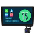 Android 13 8-Core 6+64 Autoradio 2 DIN CarPlay 10,1" GPS NAVI RDS Bluetooth DAB+