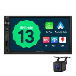 Android 13 7" IPS Touchscreen Doppel DIN Autoradio GPS Navi CarPlay RDS USB WiFi