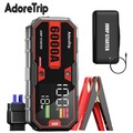 Auto KFZ Starthilfe Jump Starter 12V Ladegerät Booster PKW Supersafe LCD-Display
