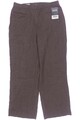 Peter Hahn Stoffhose Damen Hose Pants Chino Gr. EU 19 Schurwolle Braun #76u4zam