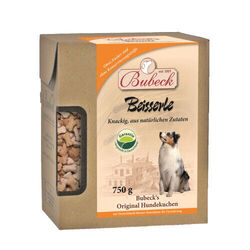 Bubeck Hundekuchen Hunde Hundekekse Leckerli Leckerlies Hundesnack 750 g